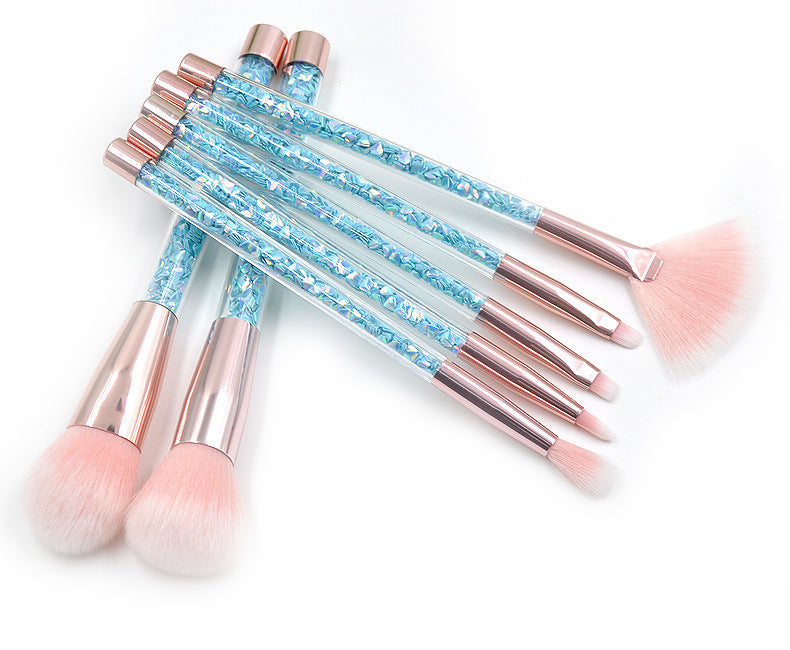 Crystal Sand Makeup Set with 7 Beginner Tools