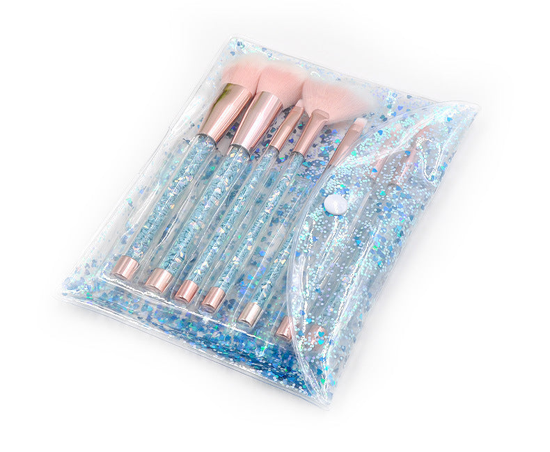 Crystal Sand Makeup Set with 7 Beginner Tools
