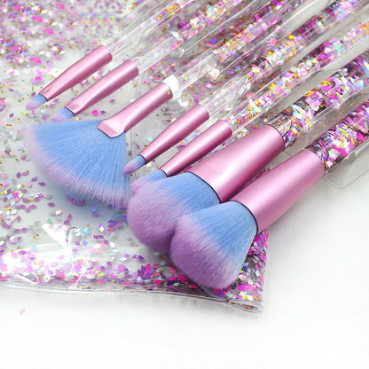 Crystal Sand Makeup Set with 7 Beginner Tools