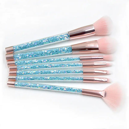 Crystal Sand Makeup Set with 7 Beginner Tools