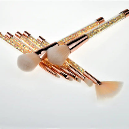 Crystal Sand Makeup Set with 7 Beginner Tools